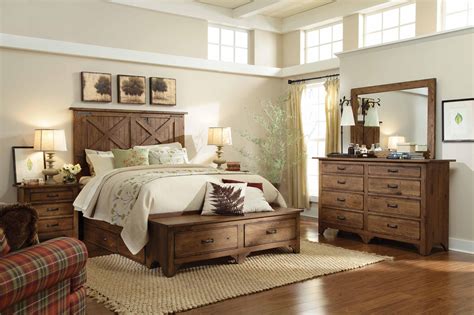 Modern Bedroom Decor With Oak Furniture
